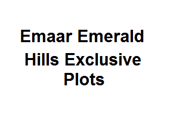 Emaar Emerald Hills Exclusive Plots